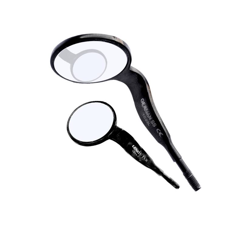 LD11-114B-Double-Ended-Black-HD-Mirror-1-1.jpg Double-Sided HD Black-line Mouth Mirror Pack of 5 - Image 1
