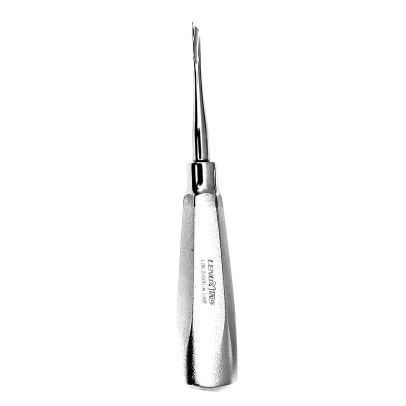 LD6-248-Dental-Root-Fragment-Removal-Elevators-scaled-1.jpg Twisted Dental Root Fragment Removal Elevator by Lenox Instruments – Surgical tool for safe and precise root tip extraction
