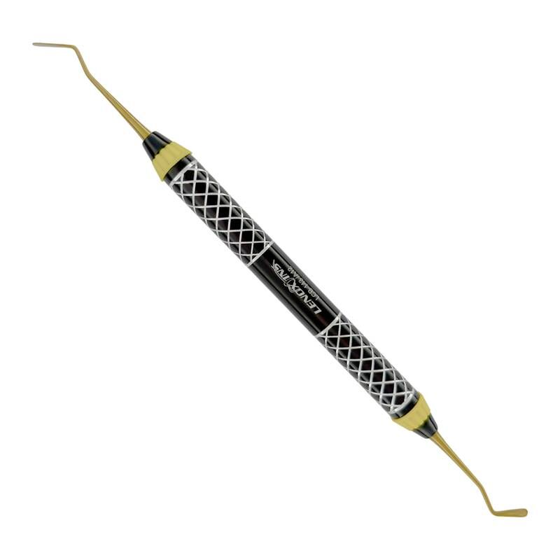 LCB-143 -Composite Filing Instruments PFI Flat Medium Titanium Coated.JPG Composite Filing Instruments PFI Flat Medium Titanium Coated - Image 1