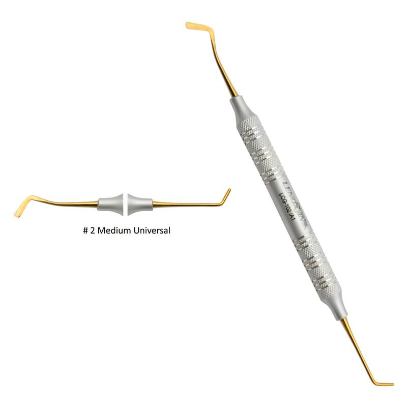 Composite Filling Instrument - Double Ended Vertical / Condenser #2 Medium Universal - Image 1