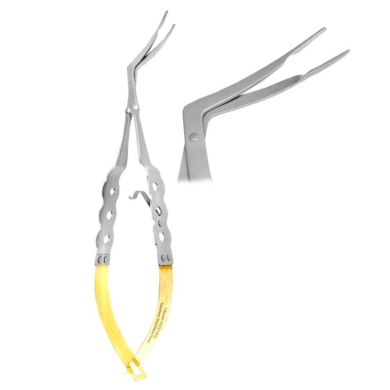 Tunneling Tissue Grafting Forceps Curved Right - Image 1
