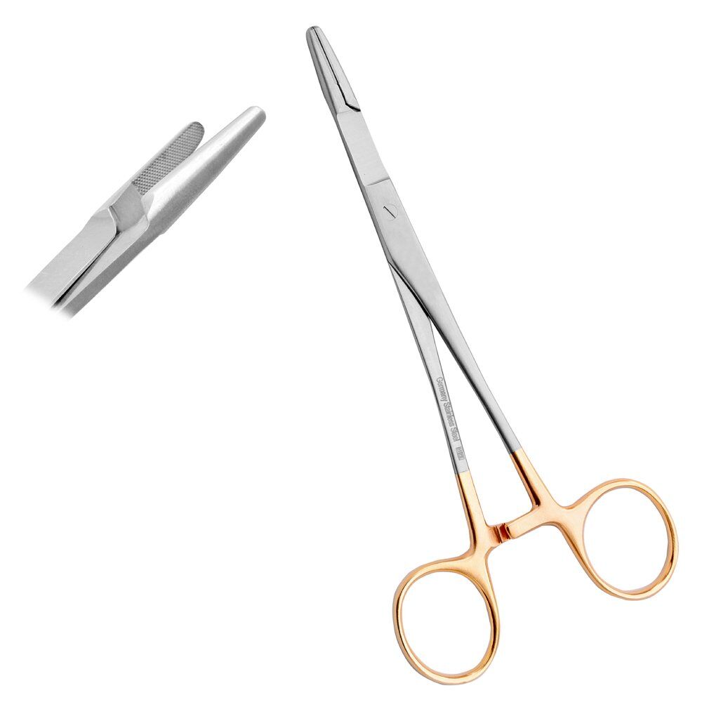 Olsen-Hegar Needle Holder With Scissors TC 16cm - Image 1