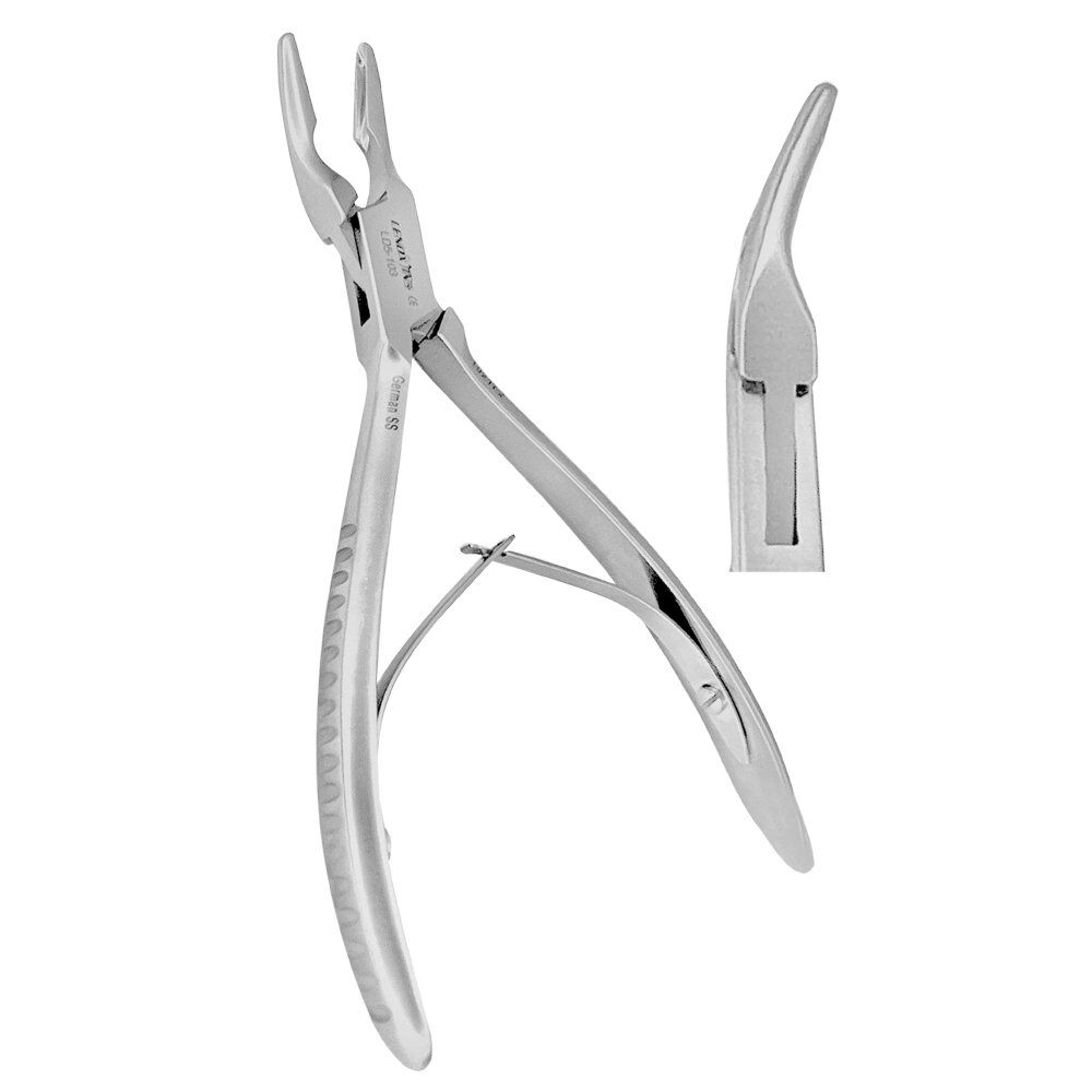 LD5-103-Blumenthal-Bone-RONGEUR-16cm-30D-High-Quality-Dental-Surgical-Instruments-CE-copy-1.jpg Lenox Instruments Blumenthal Bone Rongeurs 30° Curved - Image 1