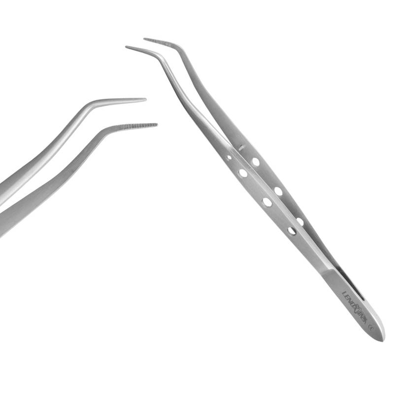 LD13-102-Dental-Tweezer-Meriam-16cm-copy.jpg Meriam Cotton Forceps 16cm - Image 1