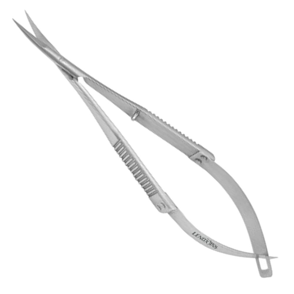 LD14-115-Noyes-Dental-Scissors-11cm-Curved-1.jpg Noyes Dental Scissors 110mm Curved - Image 1