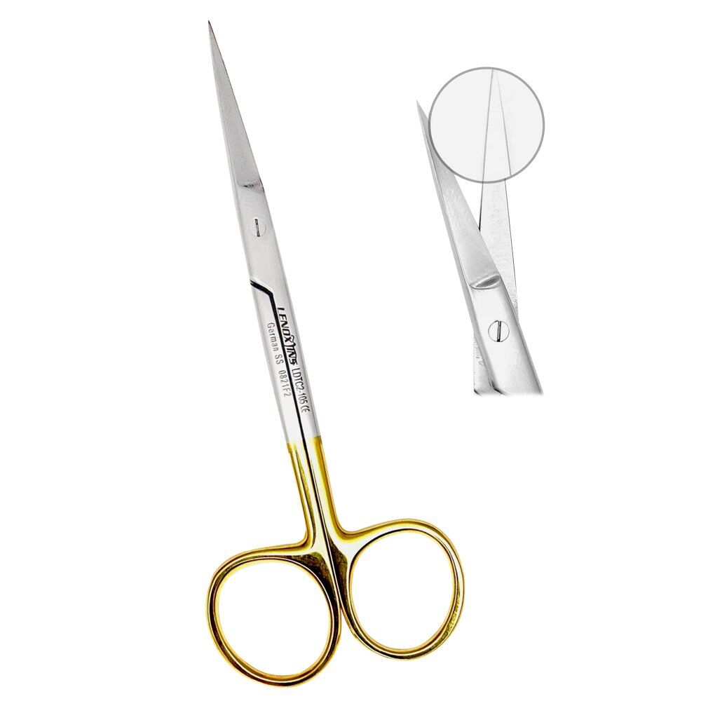 Iris Scissors 11.5cm Straight TC - Image 1
