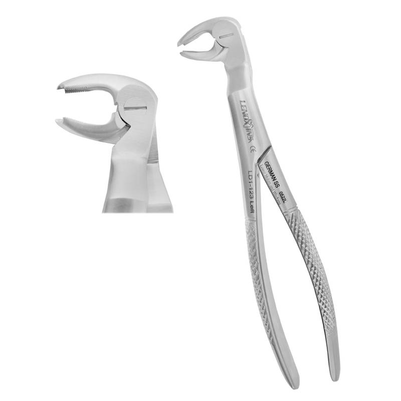 LD1-123-Wisdom-Extracting-Forcep-Routurier-22-1-2L-lower-molar-wisdom-left-copy-1.jpg Extracting Forceps Routurier (#22 1/2 L) Lower Molars and Wisdoms, Left - Image 1