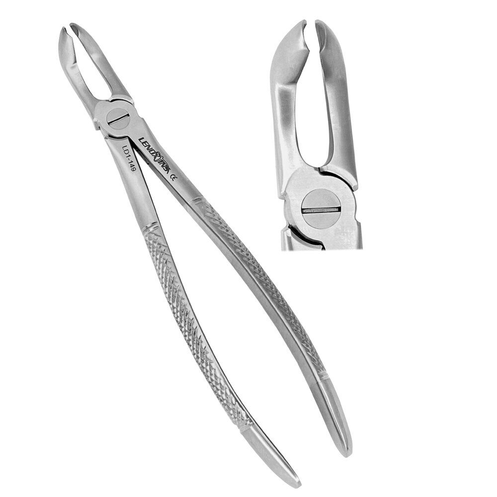 LD1-149-Dental-Extracting-Forceps-Lower-Third-Molars-Dental-Extraction-Instruments-copy.jpg Extracting Forceps Lower Third Molars Fig. 79 - Image 1