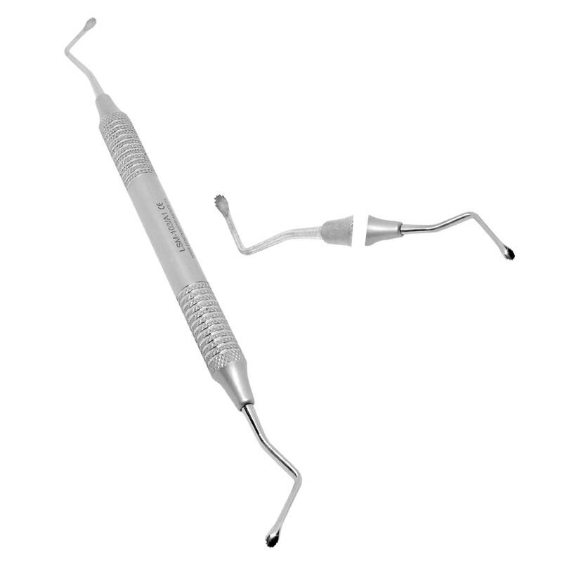 Lucas Bone Curettes Micro Serrated 3MM - Image 1