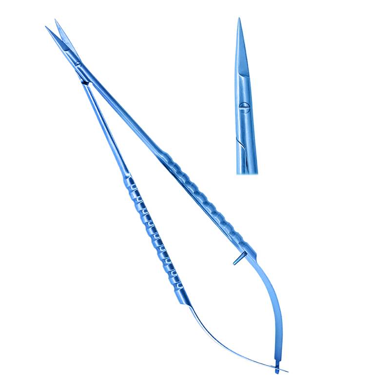 Titanium-Micro-Scissors-Castroviejo-17cm-Straight-Surgical-Dental-Instruments-copy-1.jpg Micro Scissors Castroviejo 17cm Straight Titanium - Image 1