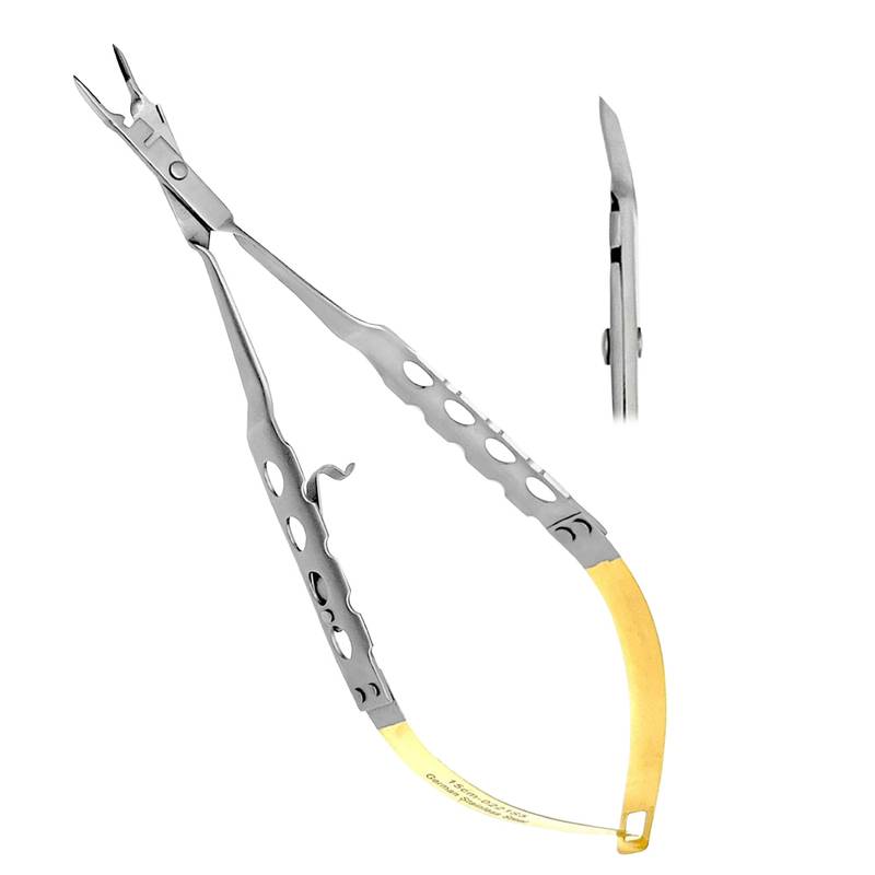 Dental-Micro-Needle-Holder-With-Cutting-EdgeThumb-Lock-CVD-Dental-Instruments-copy-1.jpg Needle Holder Micro with Cutting Edge, Thumb-Lock, CVD 15cm - Image 1