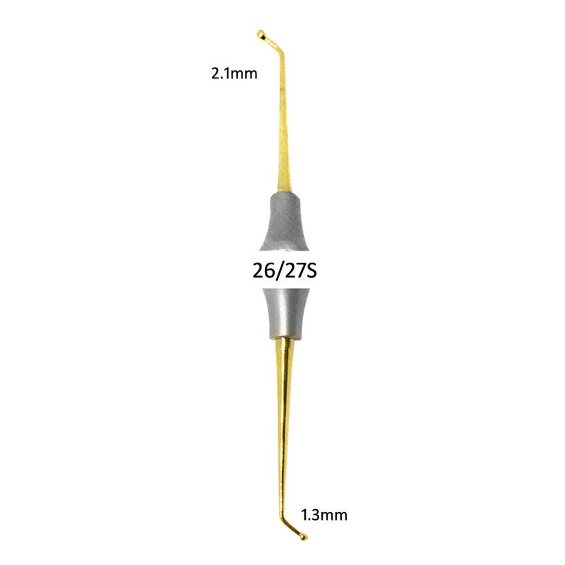 Burnishers 26/27S BALL 2.1 mm / 1.3 mm-TT Gold Points - Image 1