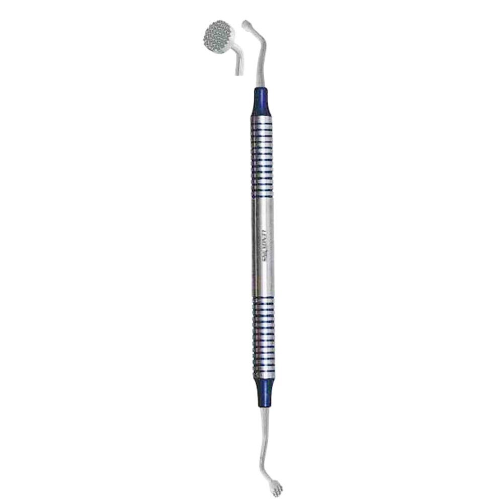 LD24-104-Graft-Packer-Serrated-Tips-3-4mm-1.jpg Dental Bone Packer Instruments 3/4mm - Precision Grafting Tool - Image 1
