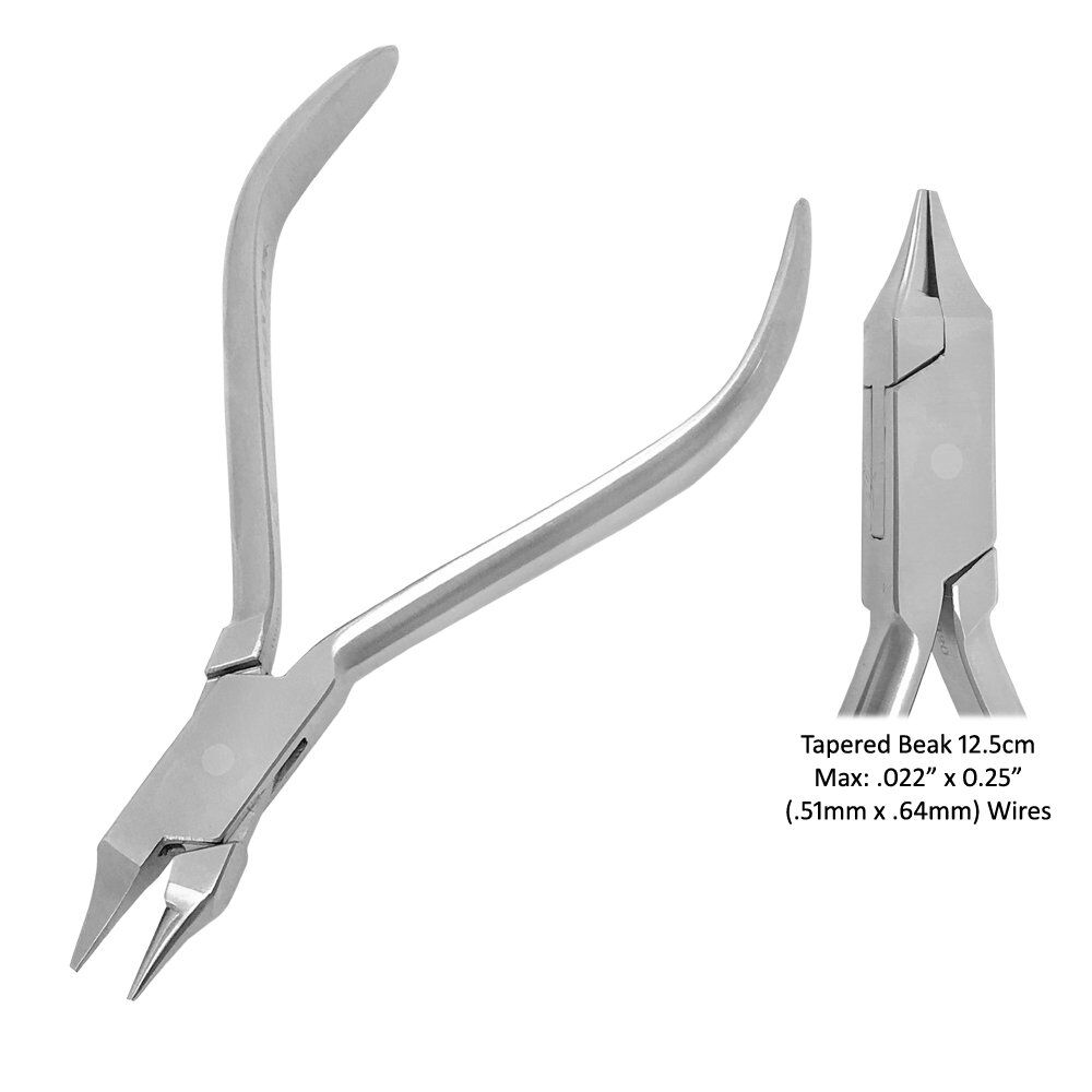 Slim Bird Beak Pliers Tapered 12CM - Image 1
