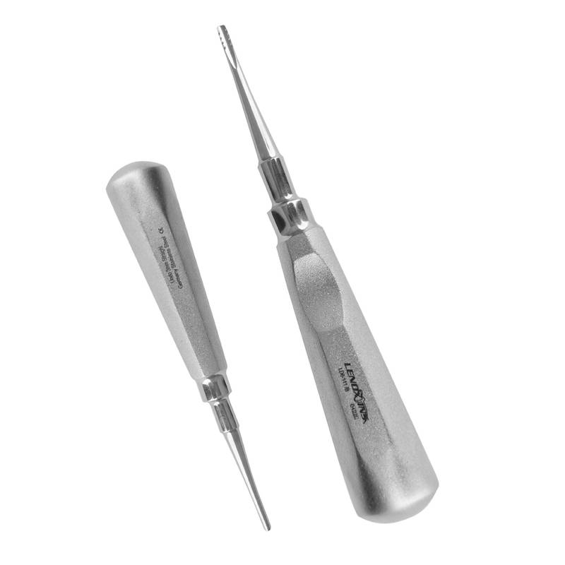 LINDO-ROOT-ELEVATOR-MICRE-SERRATED-35-LINDO-LEVIAN-3.5MM-STRAIGHT.jpg Root Elevators 35 LINDO LEVIAN 3MM Straight - Precision Dental Surgical Tool - Image 1