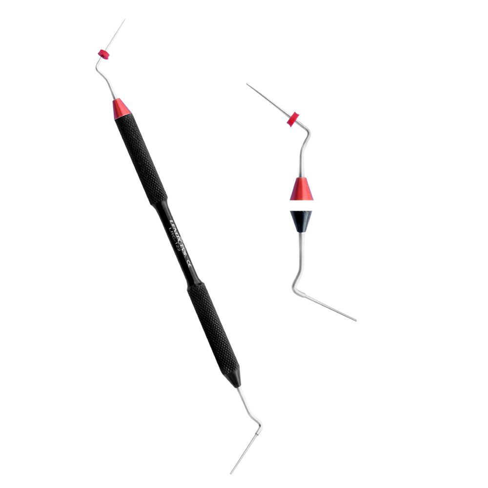 LRC-122-Root-Canal-Double-Ended-0.3mm-0.6mm-Titanium-Coated.jpg Root Canal Endo Explorer/Condenser Double Ended - Image 1