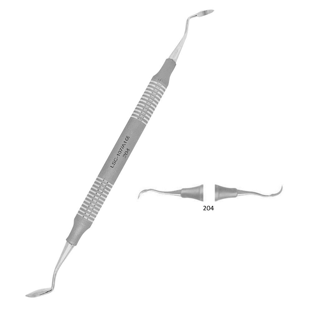 LSC-107-Dental-Hygienist-Scalers-204-German-SS-HOLLOW-HANDLE-copy.jpg Sickle Scalers 204 - Image 1