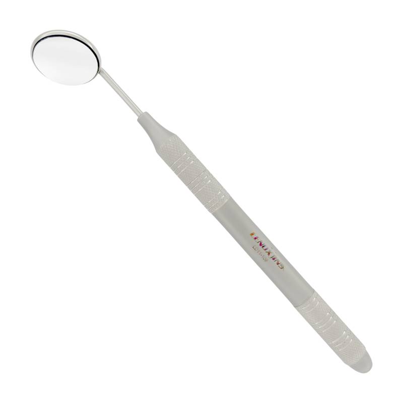 LD11-109R - Hollow Mirror Handle Extra Light 9mm Length.JPG Dental Mouth Mirror FS #5 with Handle Reg Socket - Image 1