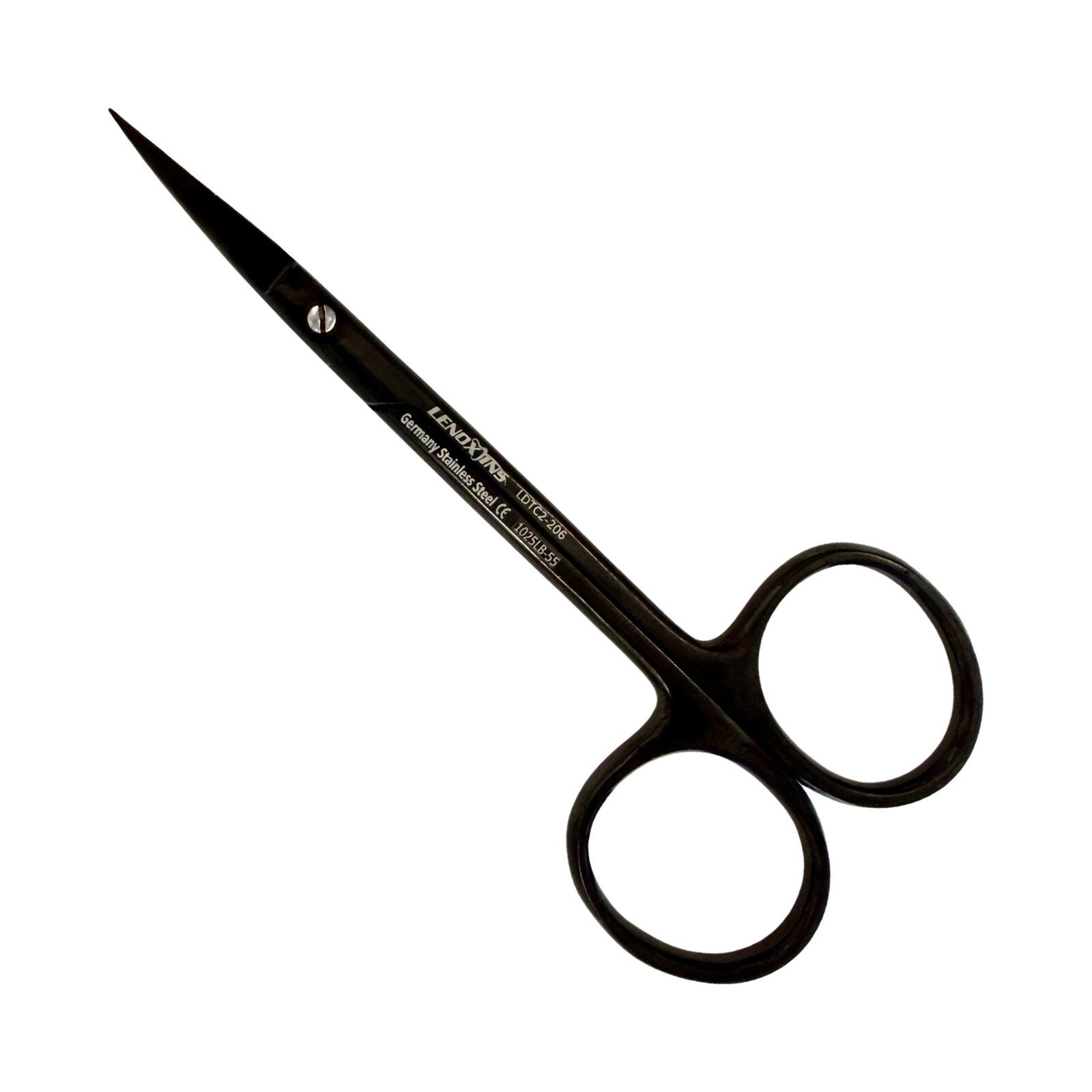 Iris Scissor TC CVD Black 11.5 cm- BLACK SIGNATURE Series ⭐ - Image 1