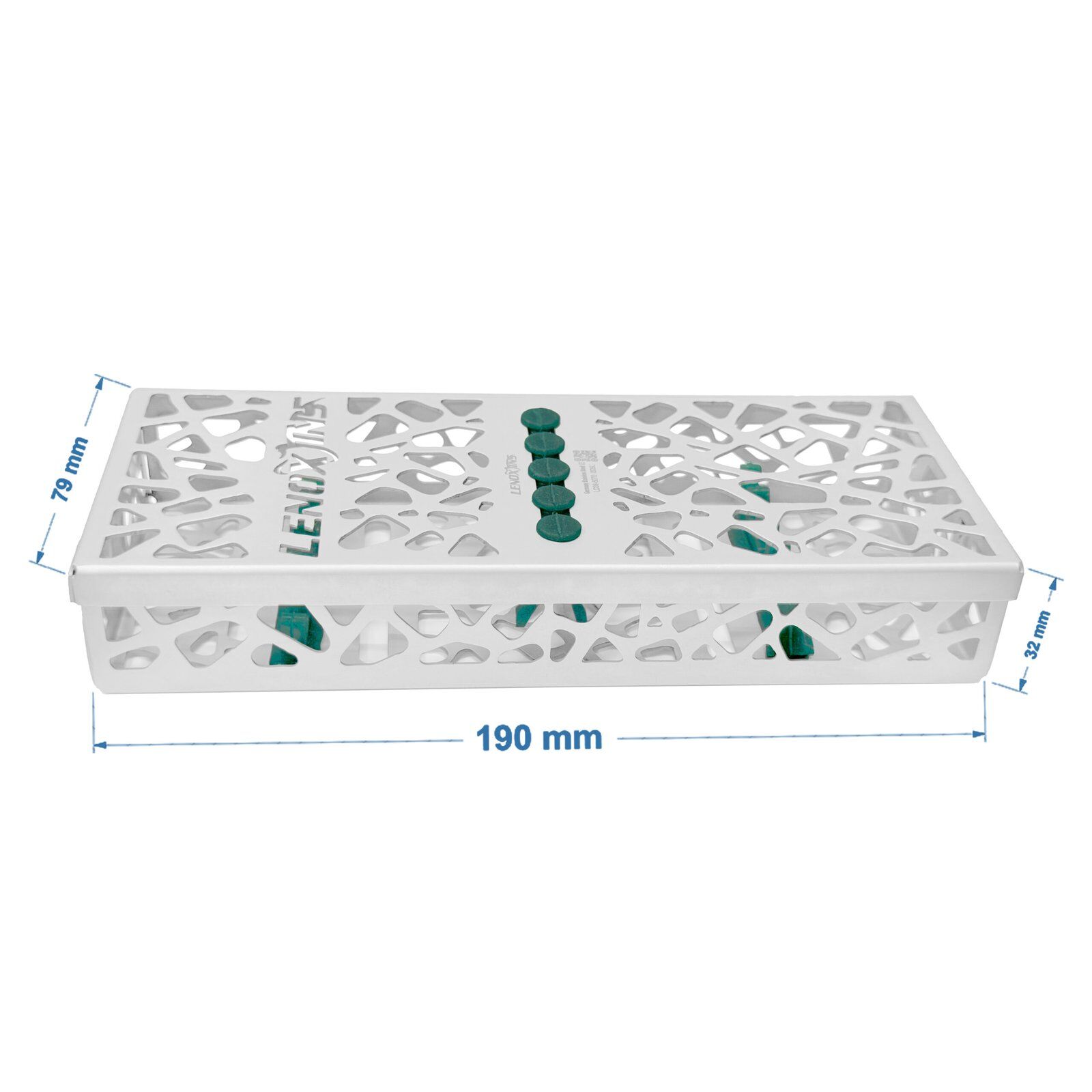 Dental Cassette for 5 Instruments- 19x7x3cm EZ Series - Image 1