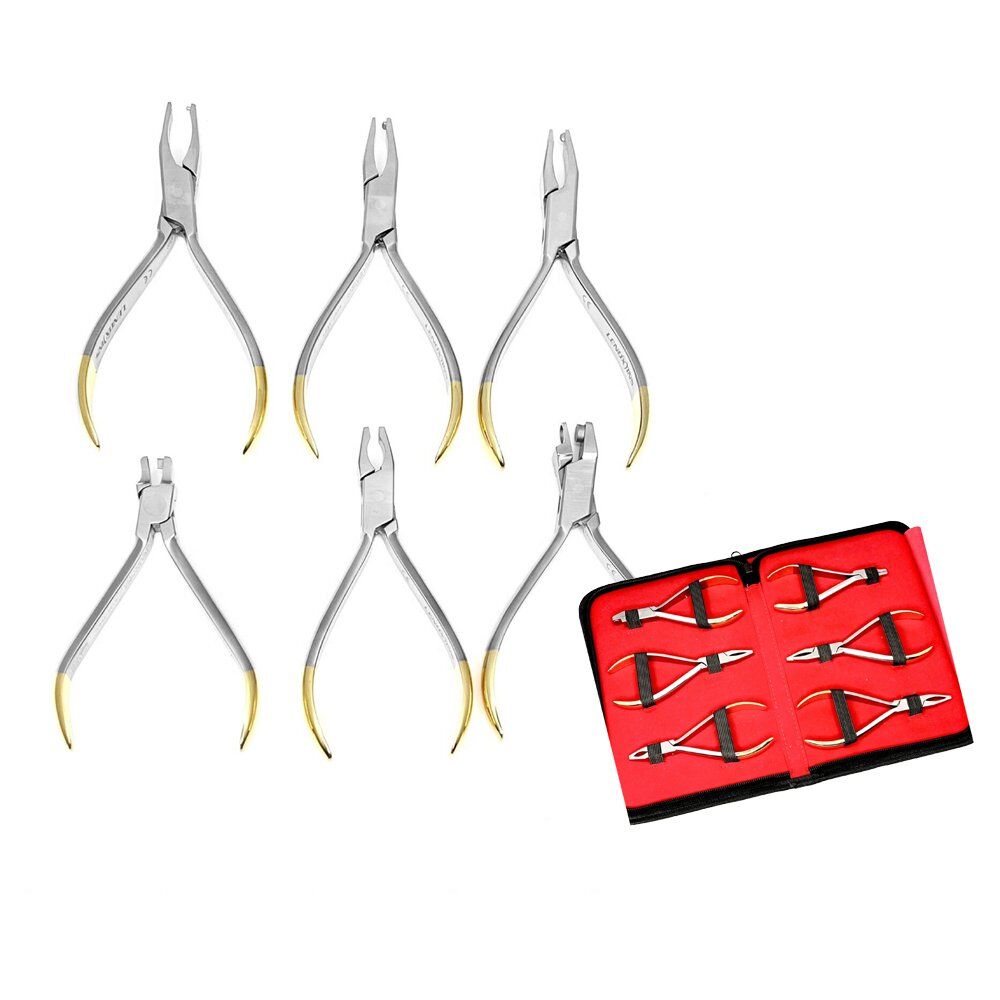 Retainer Invisible Clear Brace Aligner Pliers Set of 6PCS - Image 1