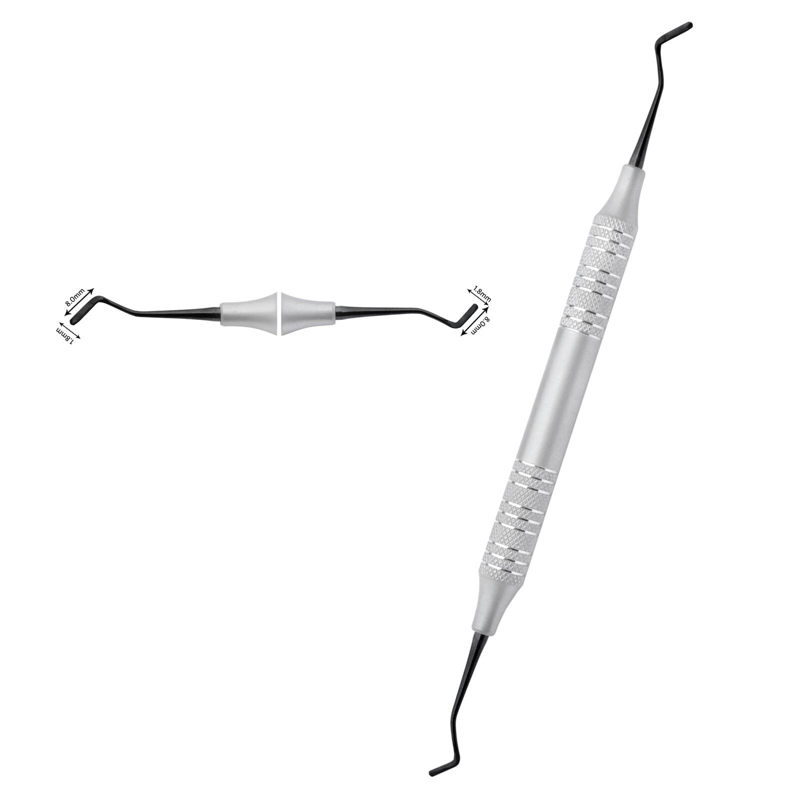 PFI Composite Filling Instruments Double Ended Vertical-TT Black Points - Image 1