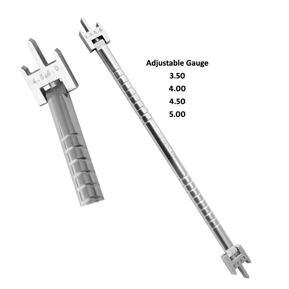 Adjustable Height Gauge 0.18 Stainless Steel - Image 1
