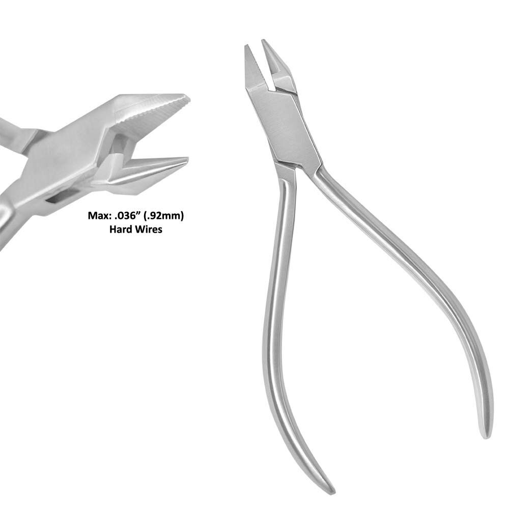 Lab Bird Beak Pliers Serrated Tip 14CM - Image 1