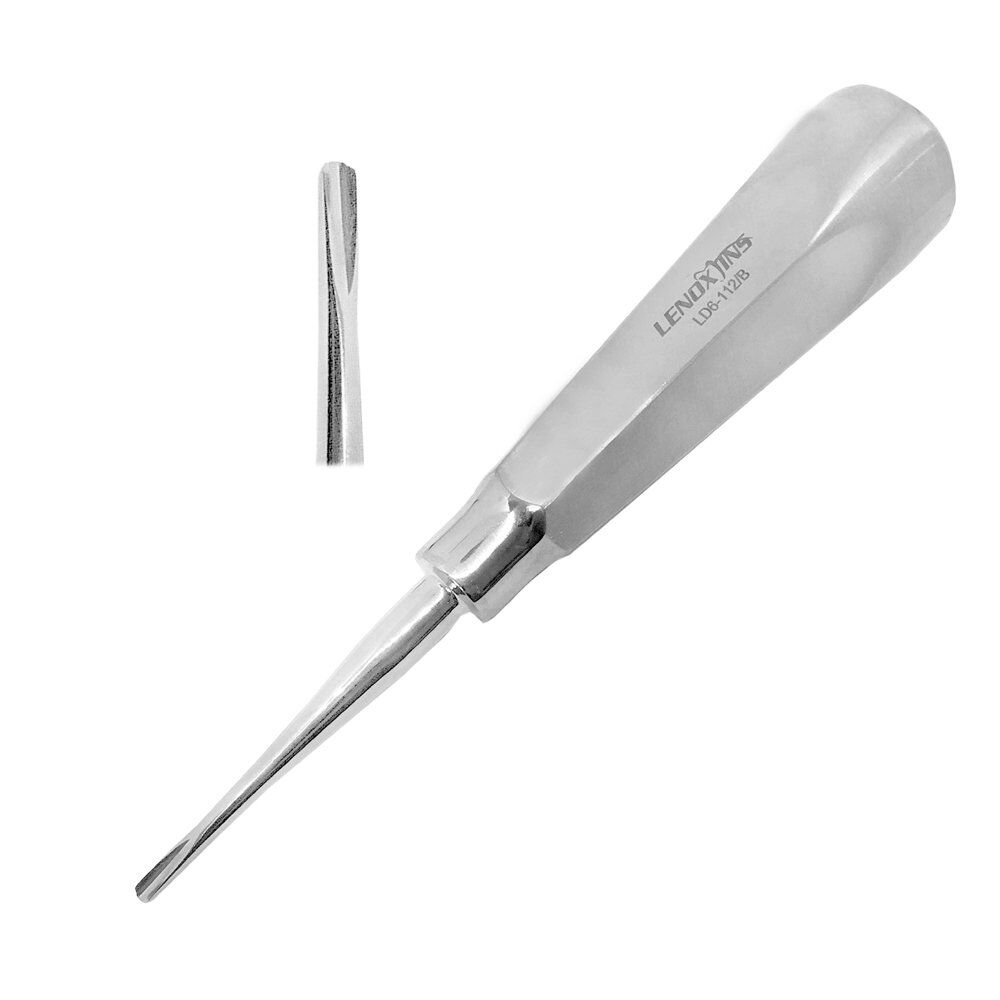 LD6-112-B-Dental-Apexo-Root-Elevators-2.7MM-STR.jpg Root Elevators Apexo 3MM Straight - Image 1