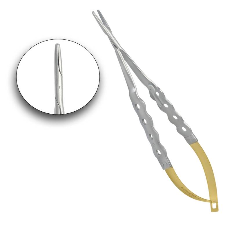 Castro-Viejo Needle Holder Twist Joint, Straight 16cm TC - Image 1