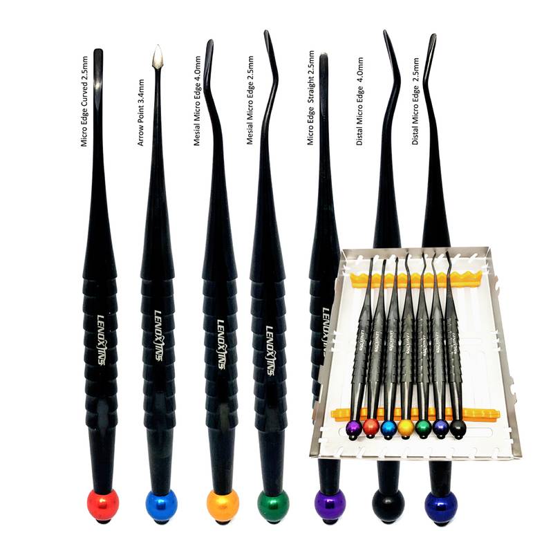 PDL Luxating Elevators Set of 7 Titanium Coated in Cassette - Image 1