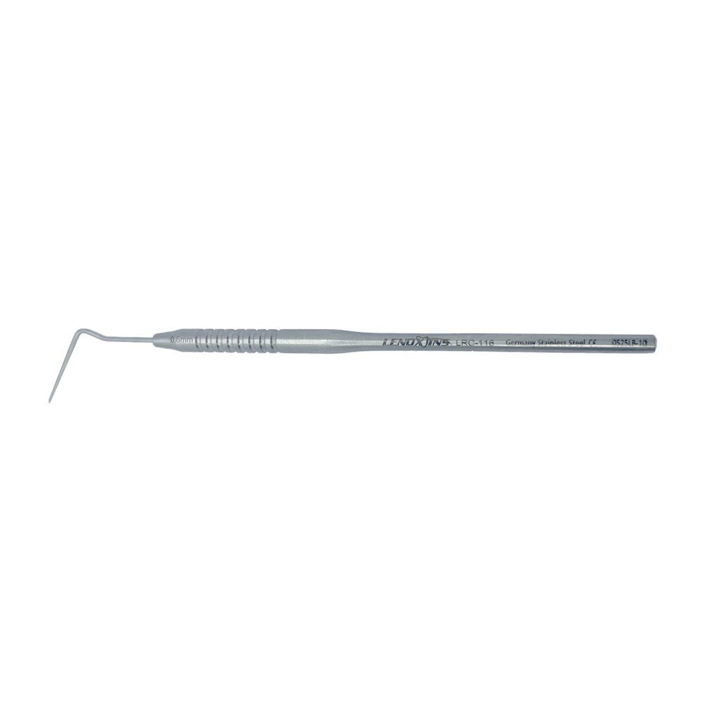 Root Canal Single Ended Plugger Solid Handle Fig.3 0.6MM - Image 1