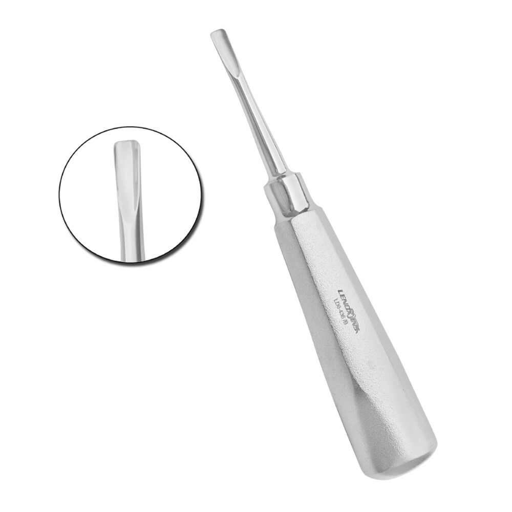 01-1-11.jpg Heidbrink Elevator Straight 5mm by Lenox Instruments – Precision dental surgical instrument for root elevation