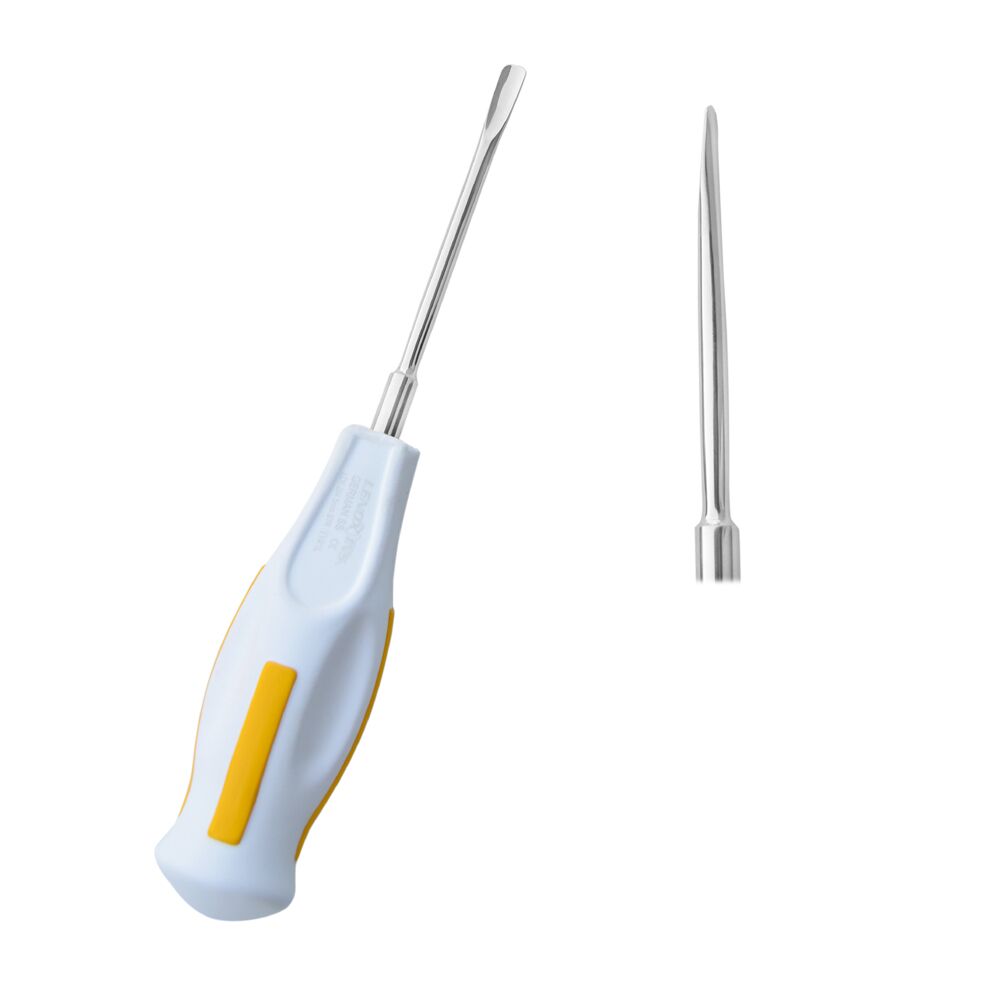 Dental Luxating Elevator Straight 5mm by Lenox Instruments &ndash; Precision surgical tool for atraumatic tooth extraction