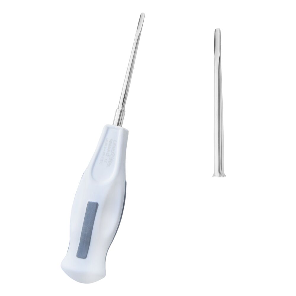 Dental Luxating Elevator Straight 3mm by Lenox Instruments &ndash; Precision surgical tool for atraumatic dental extractions