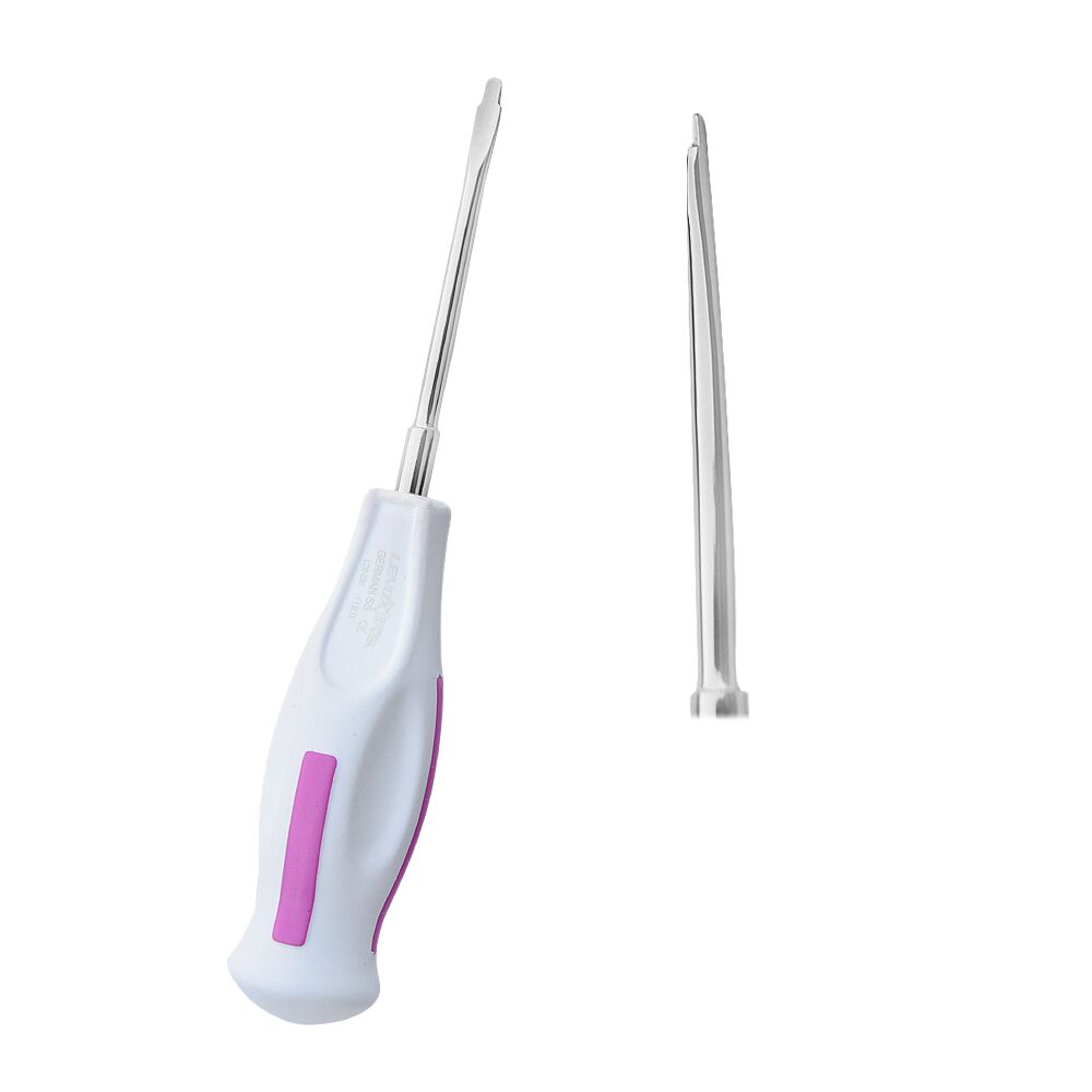 Dental Luxating Elevator Straight Dual Edge 3mm/5mm by Lenox Instruments &ndash; Surgical instrument for precise dental extractions