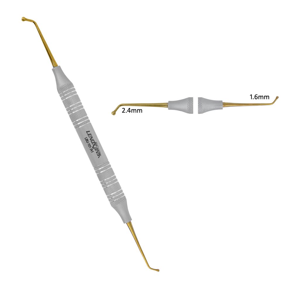 Burnishers 18 BALL 2.4 mm / 1.6mm- TT Gold Points - Image 1