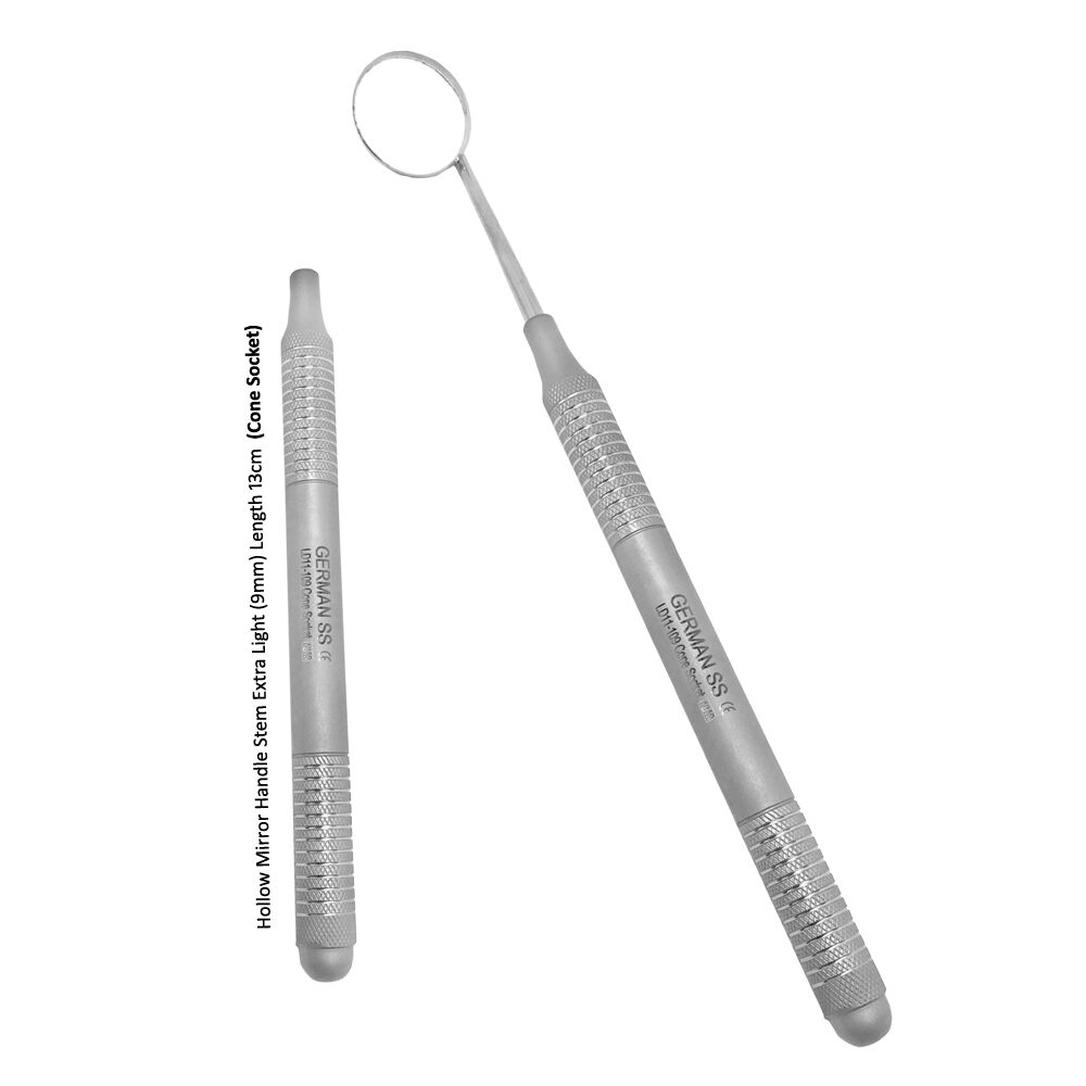 LD11-109-Dental-Mirrors-4-Front-Surface-Hollow-Mirror-Handle-copy.jpg Dental Mirror Handle – Extra Light Cone Socket Stem #5 - Image 1