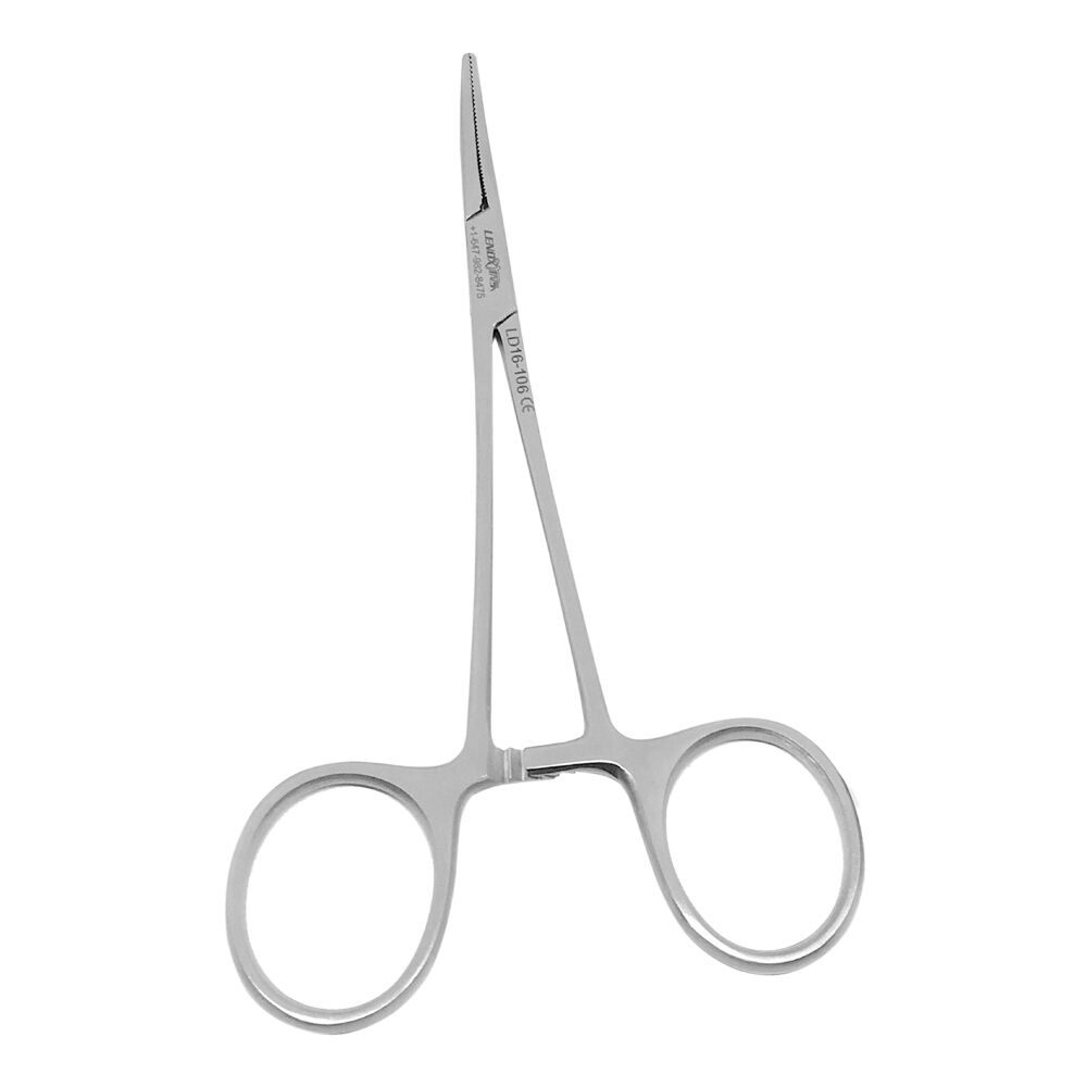LD16-106-Mosquito-Hemostatic-Forceps-CVD-copy-1.jpg Halstead Mosquito Forceps 12.5cm Curved - Image 1