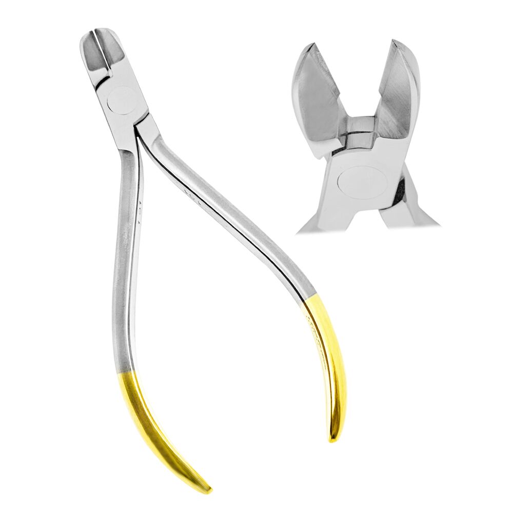 LD36-101-Dental-Ortho-Wire-Cutter-TC-Insert-German-SS-Excellent-Quality-Instrument-CE-copy.jpg Hard Wire Cutter 12cm Tip Insert ( GoldLine Clearance) - Image 1