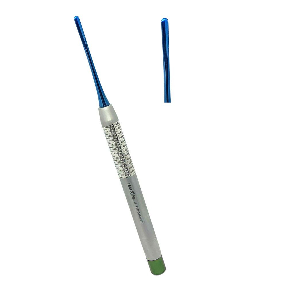 LD6-169-PDL-Periotomes-Elevators-Straight-Micro-Edge-2.8MM-Titanium-coated-German-SS.jpg PDL Perio Elevators Micro Serrated Edge Straight 2.8mm - Image 1
