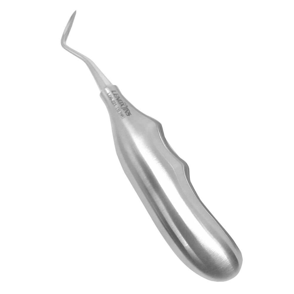 Dental Apical Elevator Left with Ergonomic Handle - Image 1