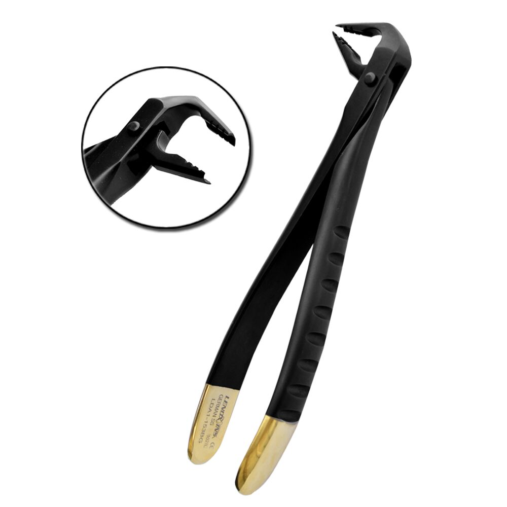 LDA1-153-Universal-Atraumatic-Extraction-Forcep-Lower-AnteriorBG-copy-1.jpg Deep Gripping Atraumatic Extraction Forceps - Image 1