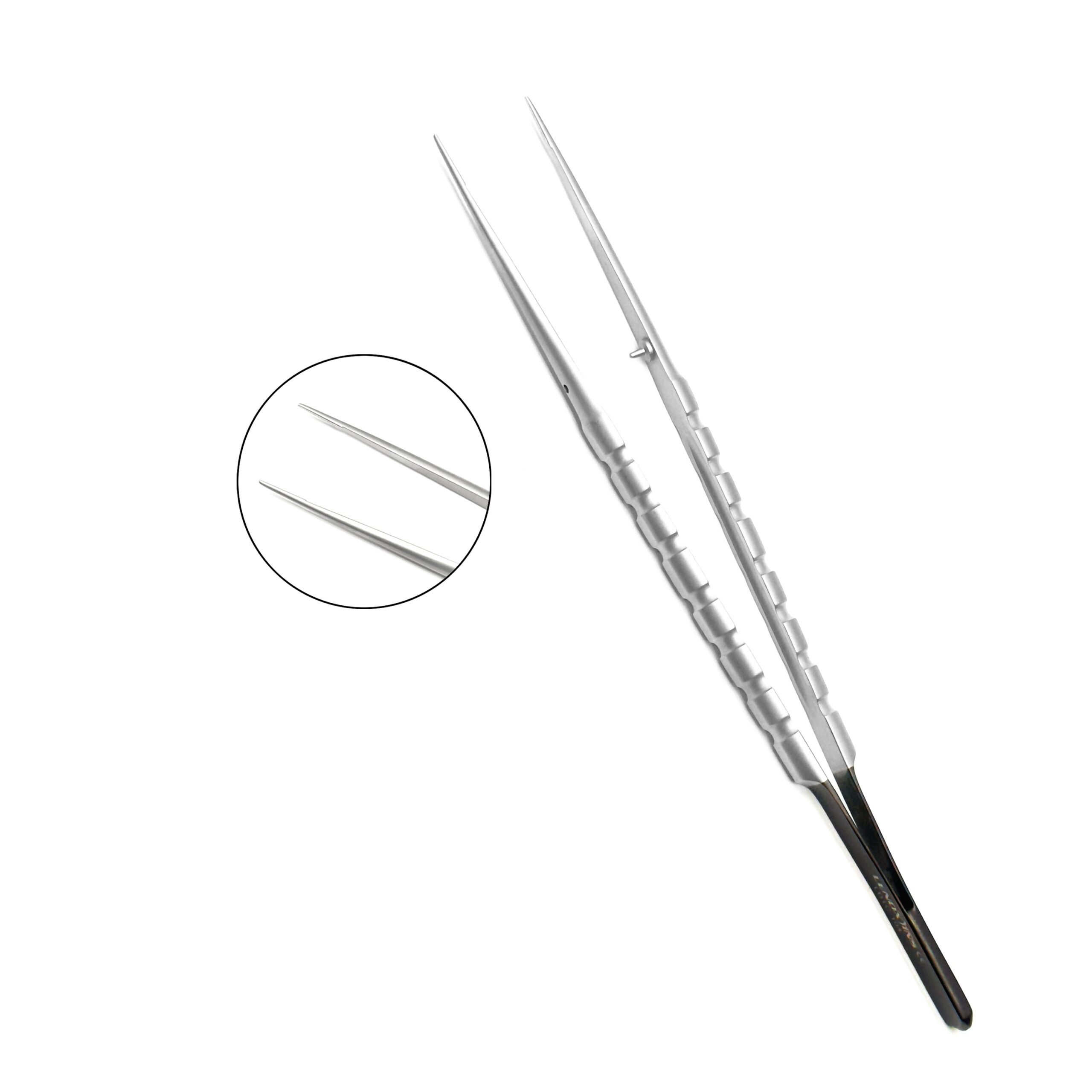 Micro Tissue Forceps, 17cm - Image 1