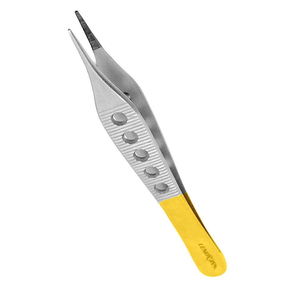 LDTC-103-Adson-Forceps-Ergonomic-Handle-12cm-TC.jpg Adson Forceps Ergonomic Handle, 12cm TC - Image 1