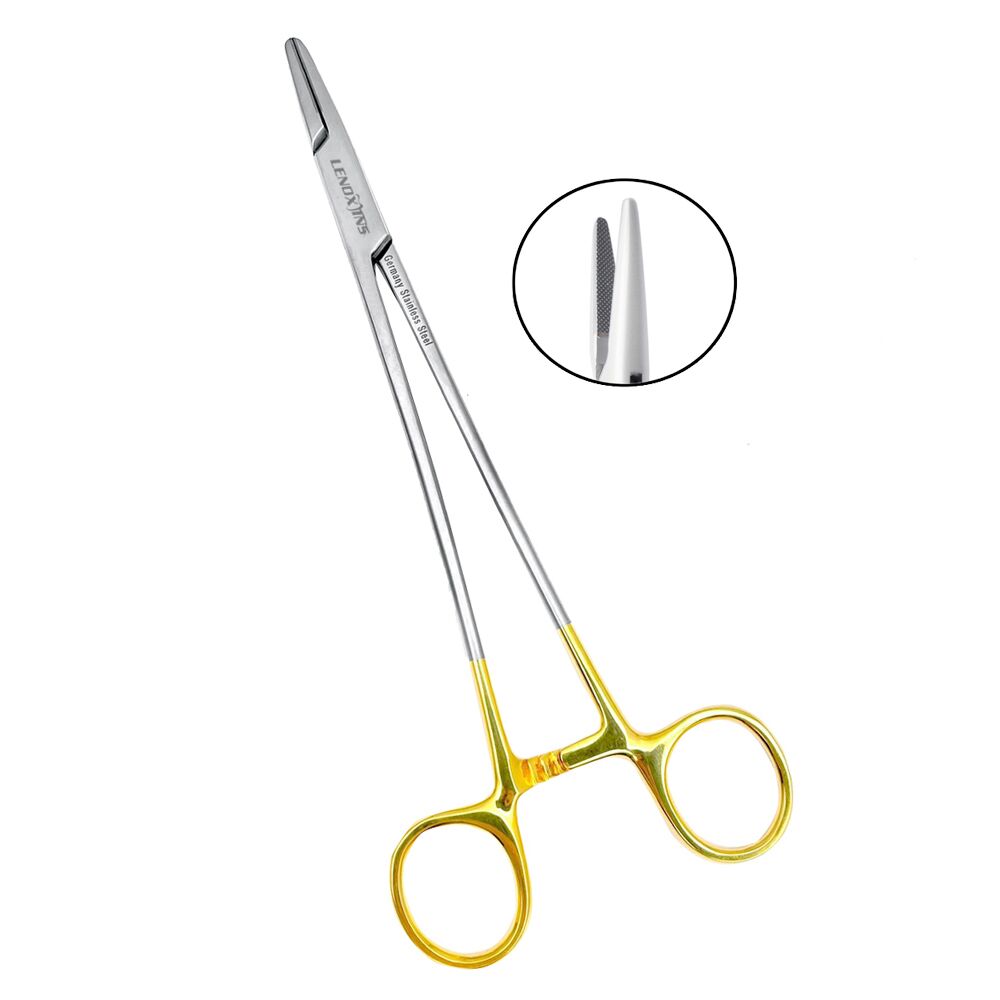 LDTC15-04-Mayo-Hager-Needle-Holder-18cm-TC.jpg Needle Holders Mayo-Hegar 18cm - Image 1