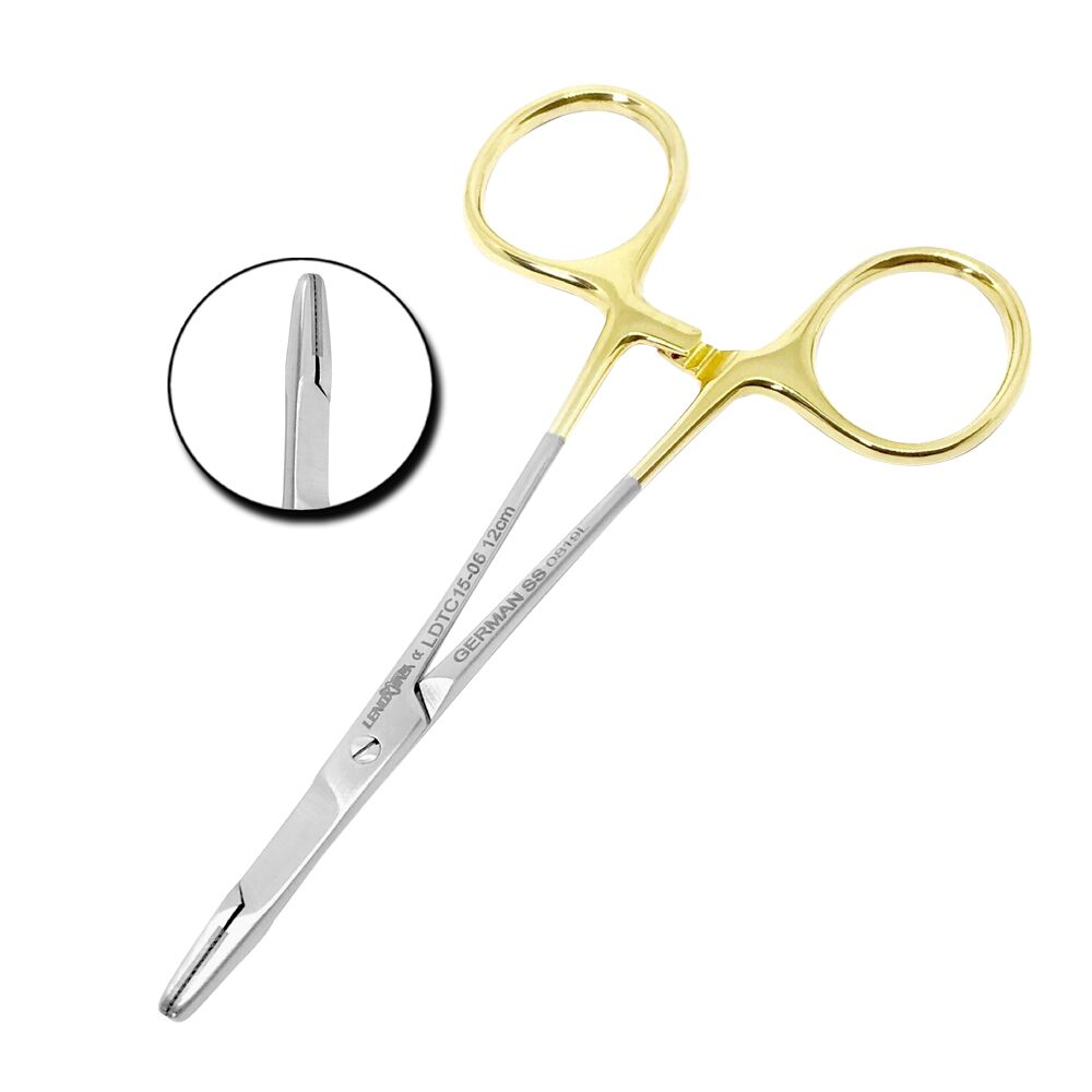LDTC15-06-Olsen-Hager-Needle-Holder-with-Scissors-12cm-TC-Surgical-Instruments-copy.jpg Olsen-Hegar Needle Holder with Scissors TC 12cm - Image 1