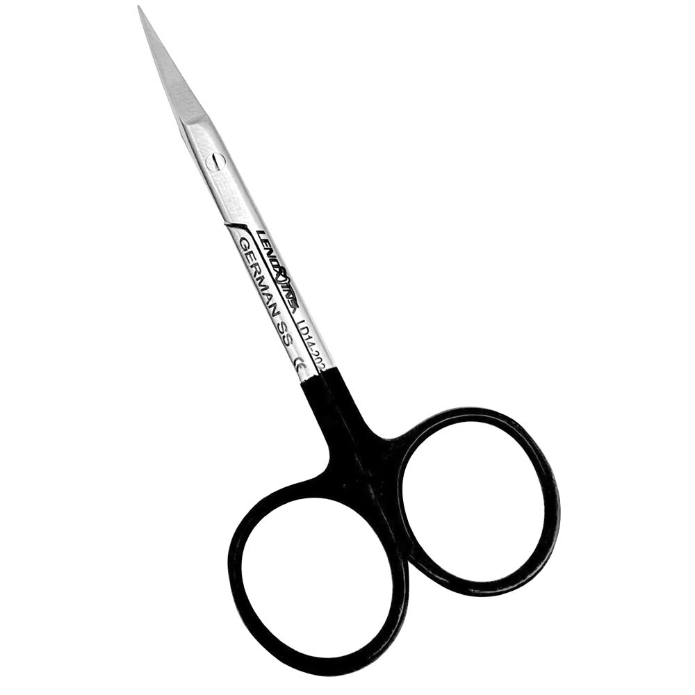 Iris Scissors Small 9cm Curved Saw Edge - Image 1