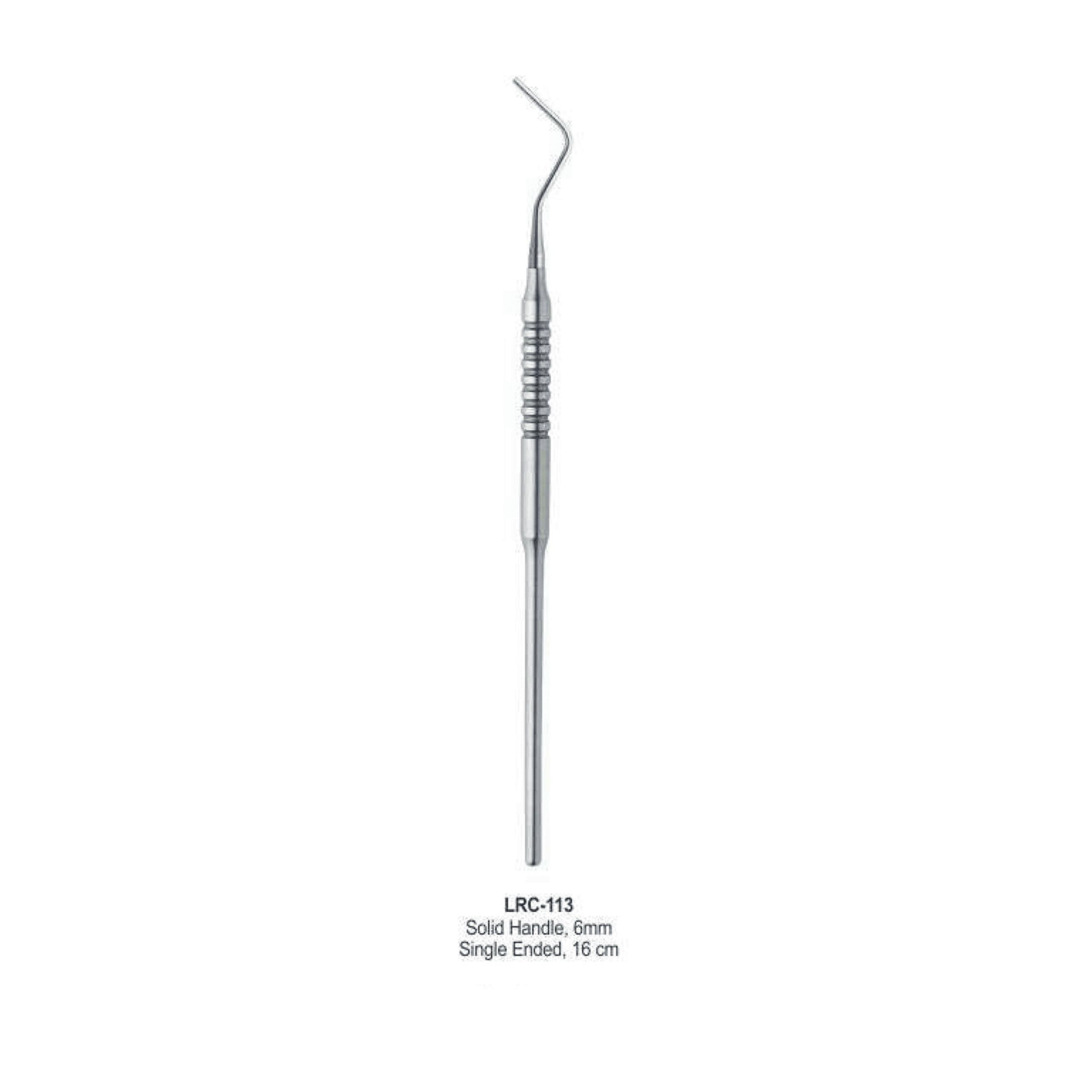 Root Canal Single Ended Plugger Solid Handle 6MM/16CM - Image 1