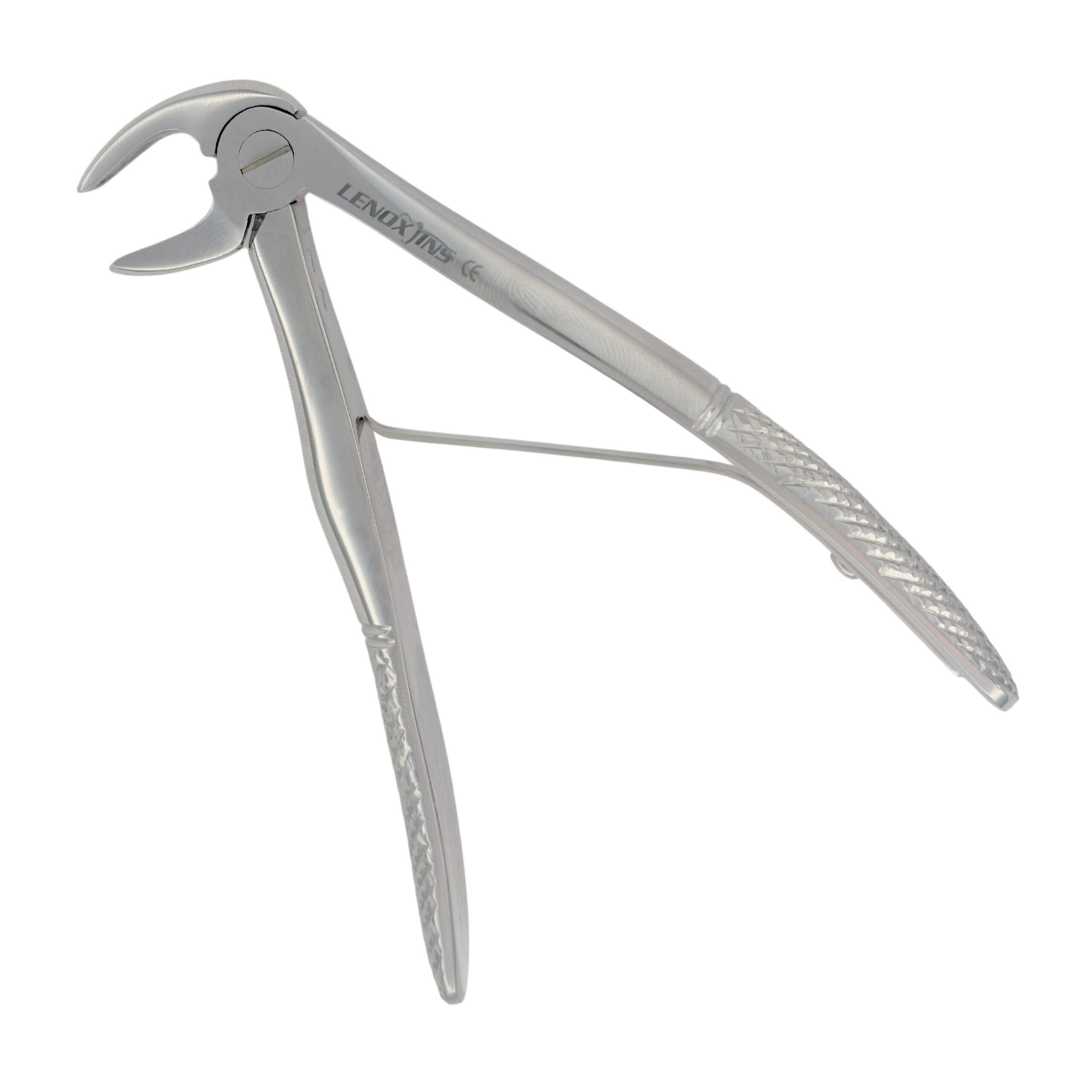 LD3-111 - English Pattern Klein #6 Pedodontic Lower Molar.JPG English Pattern Klein #6 Pedodontic Lower Molar Forceps, stainless steel, designed for safe extraction of lower molars in pediatric dentistry.
